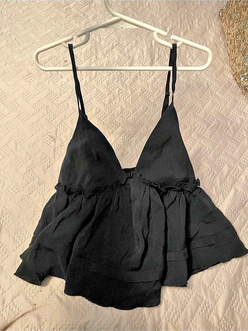 Black Babydoll Camisole